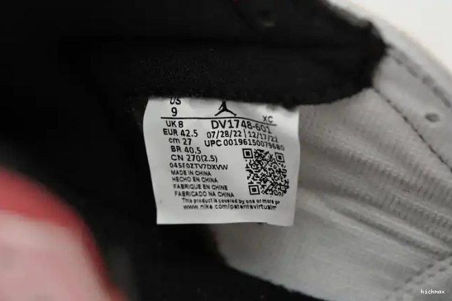 Rep MAX OG Jordan 1 Across High DV1748-601 Spider-Verse the Spider-Man 0517
